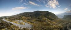 The historic Bealach na Bà, is a twisting, single-track mountain road that almost defies photography.