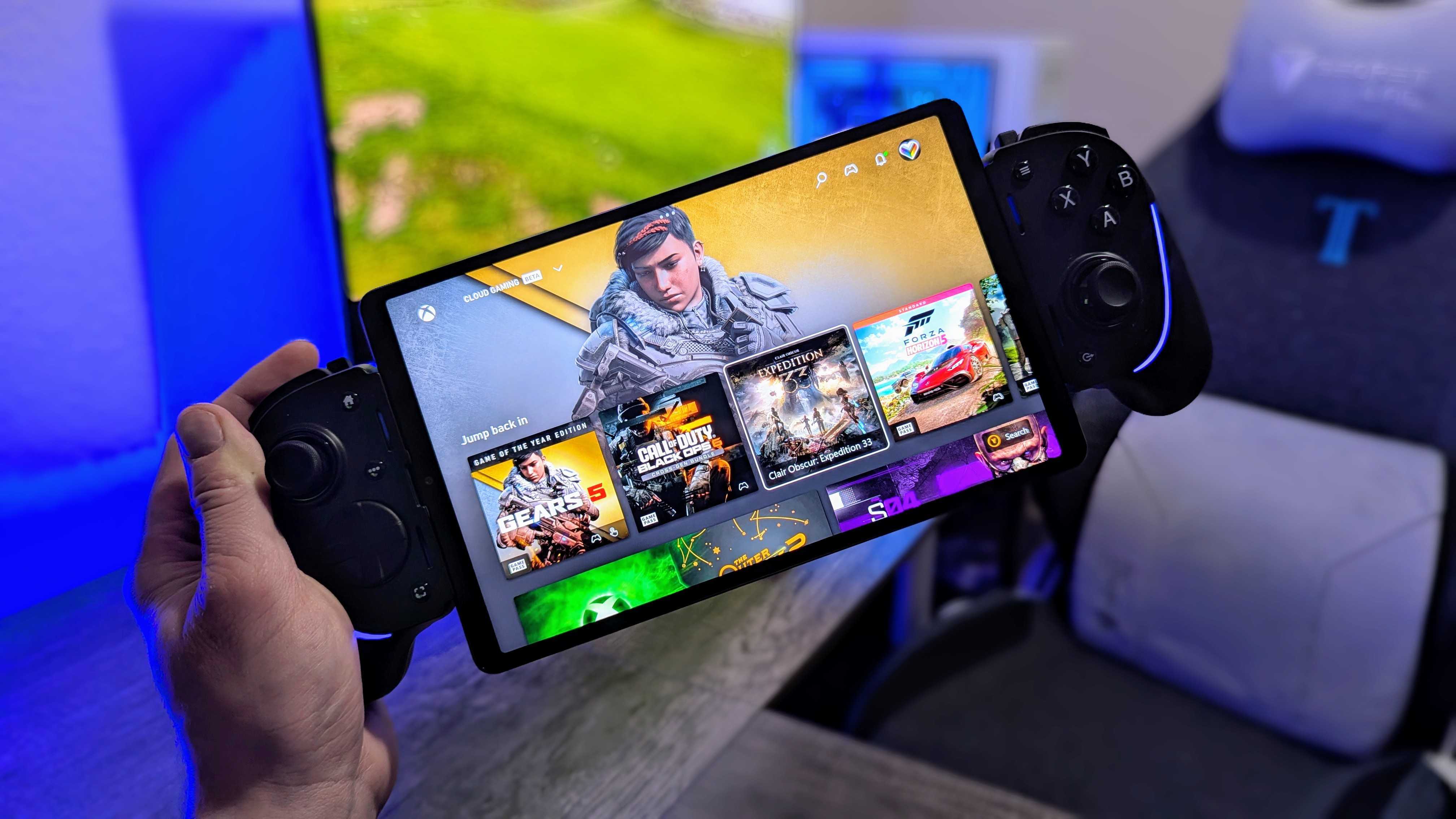 Image of the Lenovo Legion Tab (Gen 3) tablet.