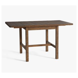 Wooden drop leaf dining table