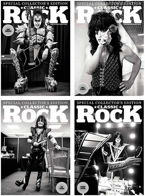 Classic Rock 302 - Kiss Bundle Magazine Covers