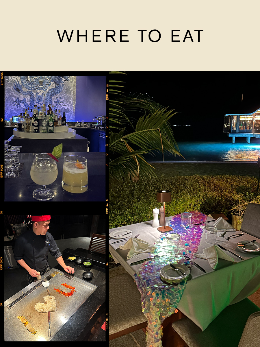 Harriet Davey in the Maldives