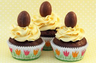 Creme Egg cupcakes