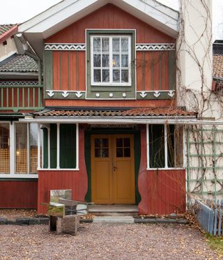 exterior of Carl and Karin Larsson’s house