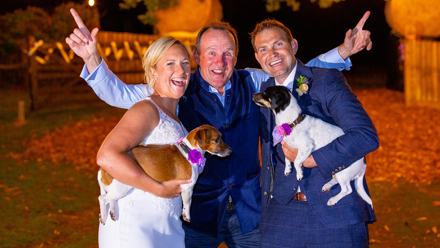 Gemma Tattersall wedding: Dickie Waygood joins the happy couple