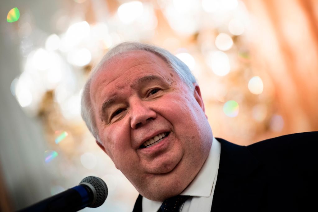 Former Russian ambassador Sergey Kislyak 