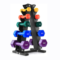 BRAVE HEART Dumbbells Set with Rack Stand | Was $258.99,now $151.99 at Amazon