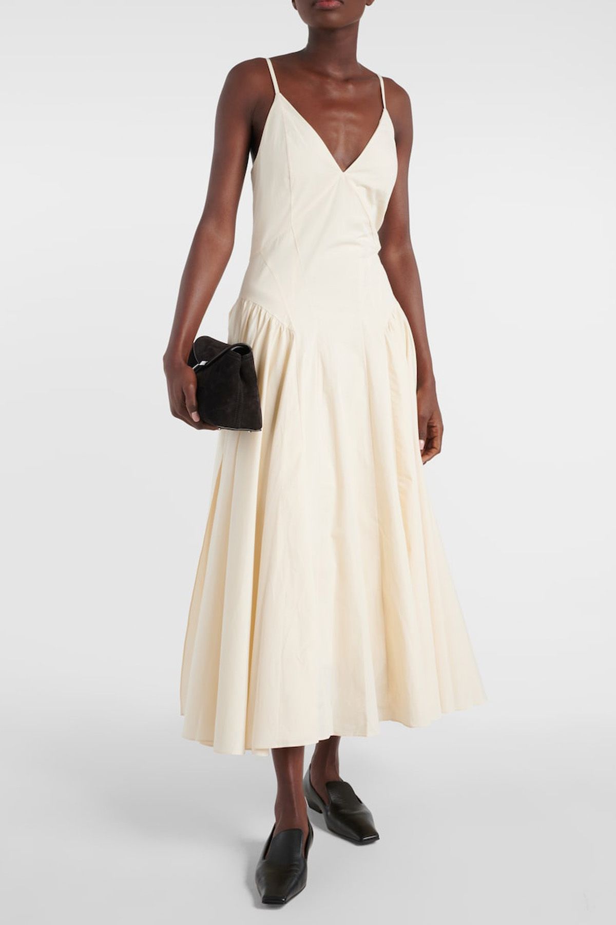 Tove, Solene Cotton Poplin Midi Dress