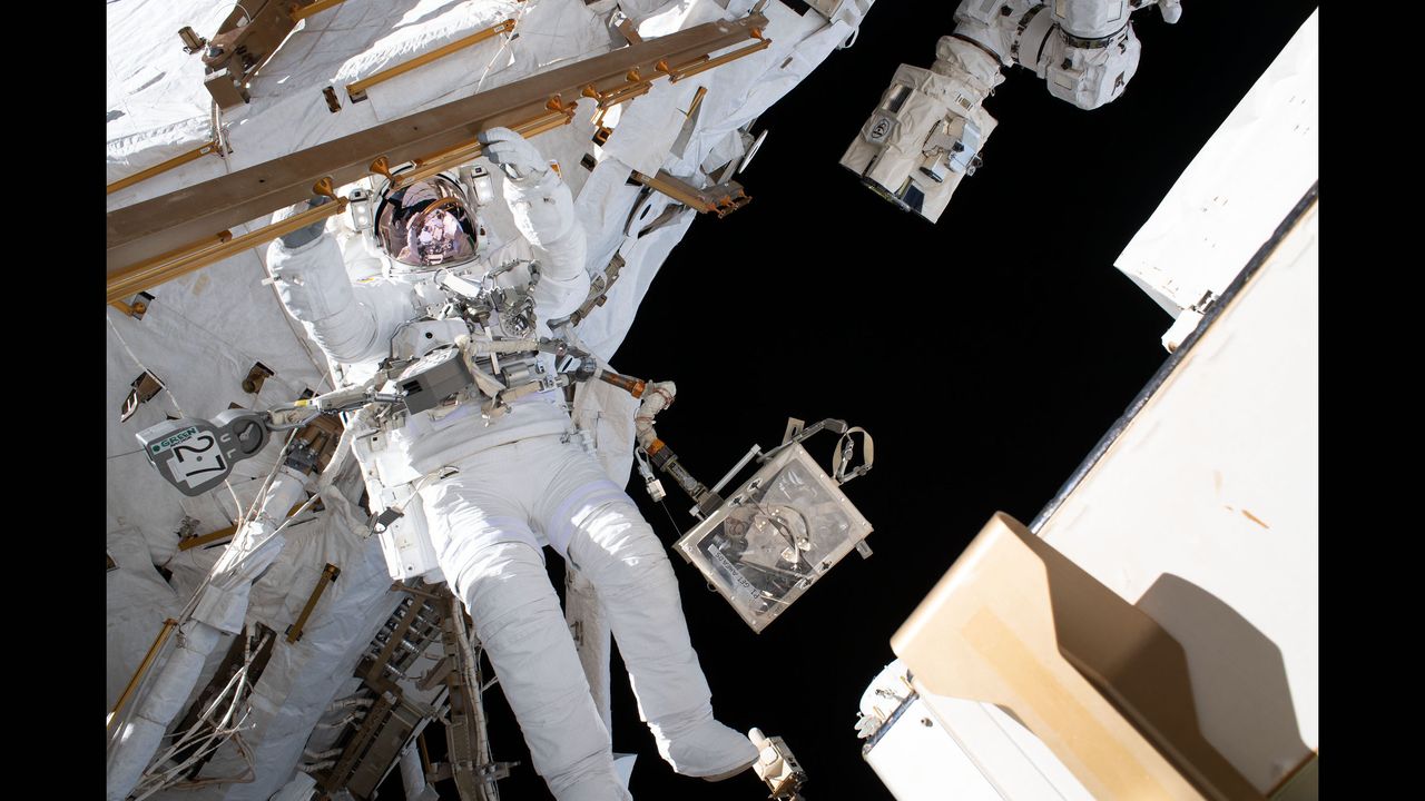 expedition 61 spacewalks gallery
