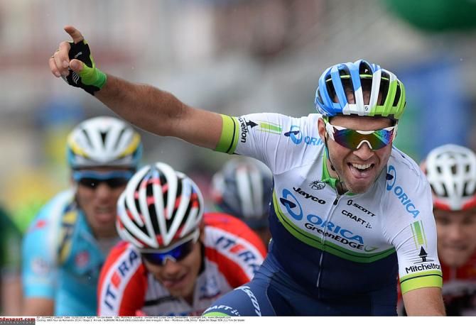 Michael Albasini wins stage 2 in Romandie