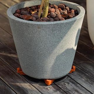 Choclaif Pot Feet for Outdoor Planters Large - 12 Pcs of Pot Toes, Elevate Your Flower Pots and Prevent Stains and Water Damage