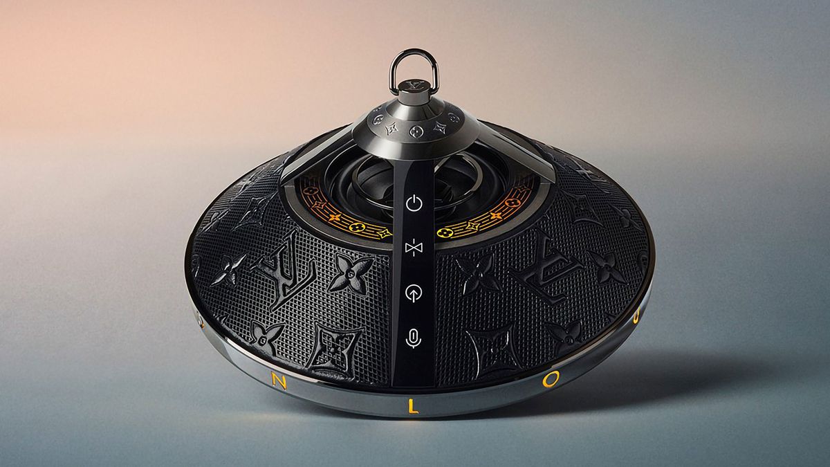 Louis Vuitton's UFO-style speaker is now available for preorders - CNET