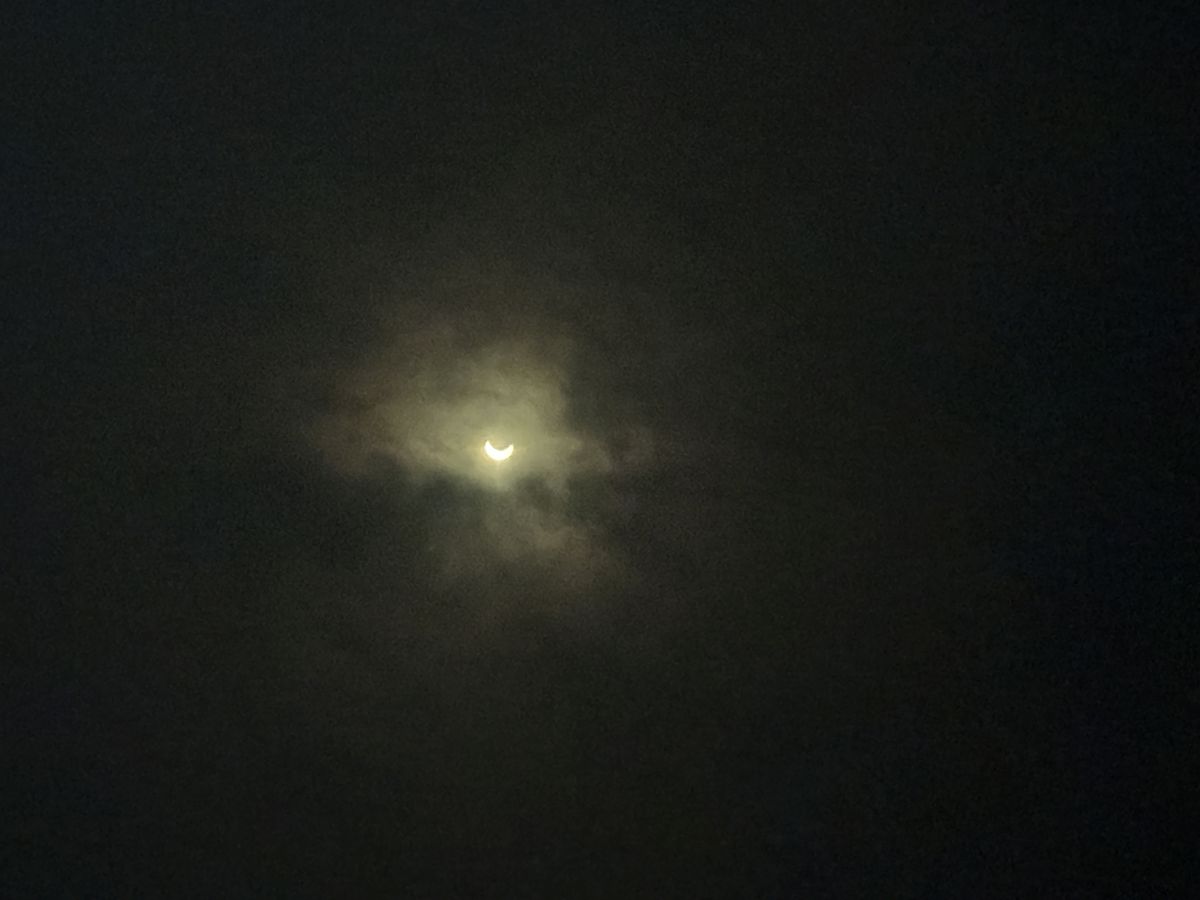 Apple iPhone 15 Pro Solar Eclipse Sample.