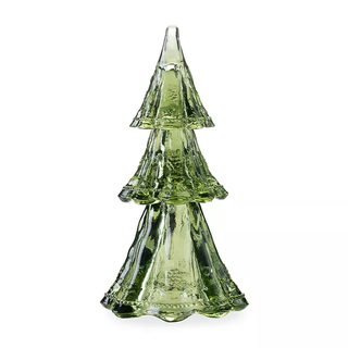 stackable glass christmas tree figuring