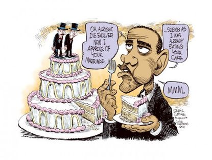 Obama has his cake and eats it, too