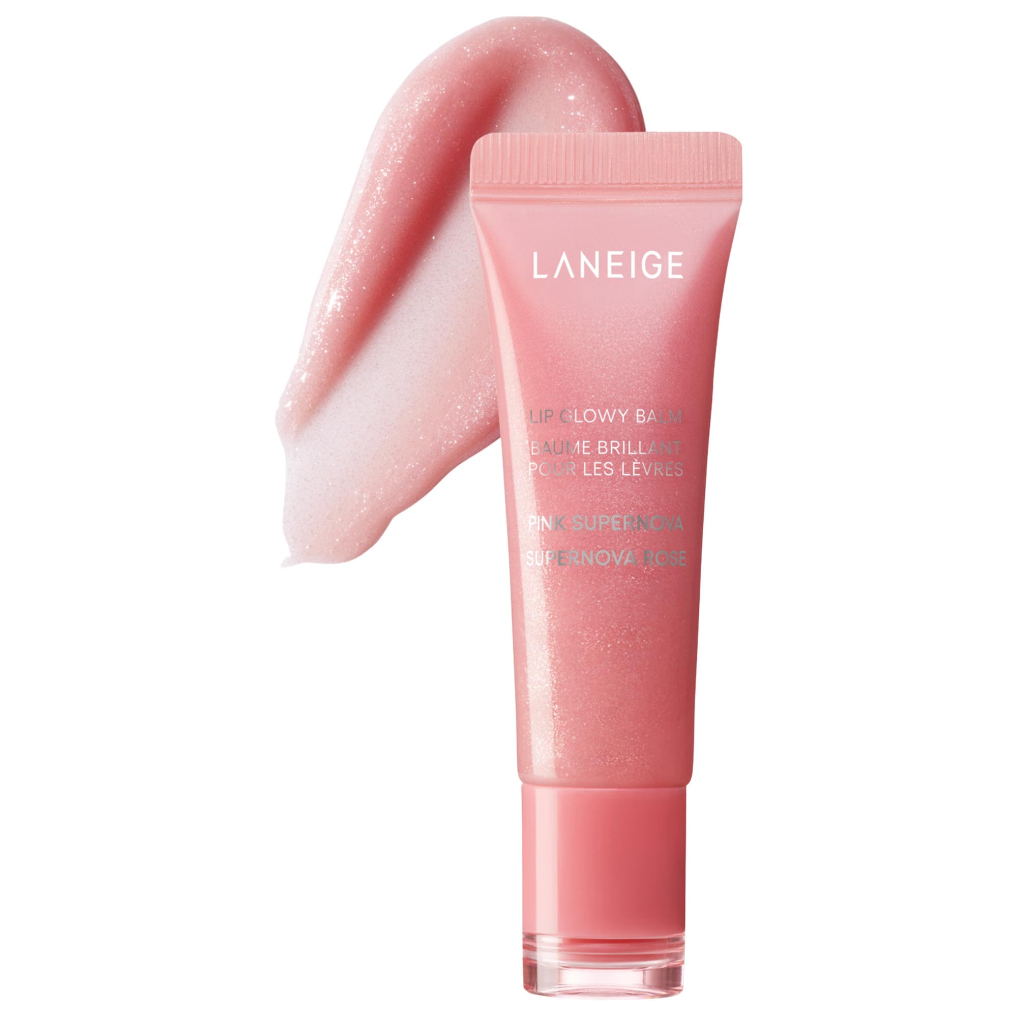 Lip Glowy Lightweight Hydration Balm With Shea Butter - Pink Supernova