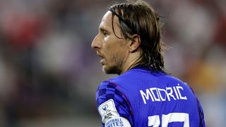 Luka Modric during World Cup 2026 match between England and Croatia