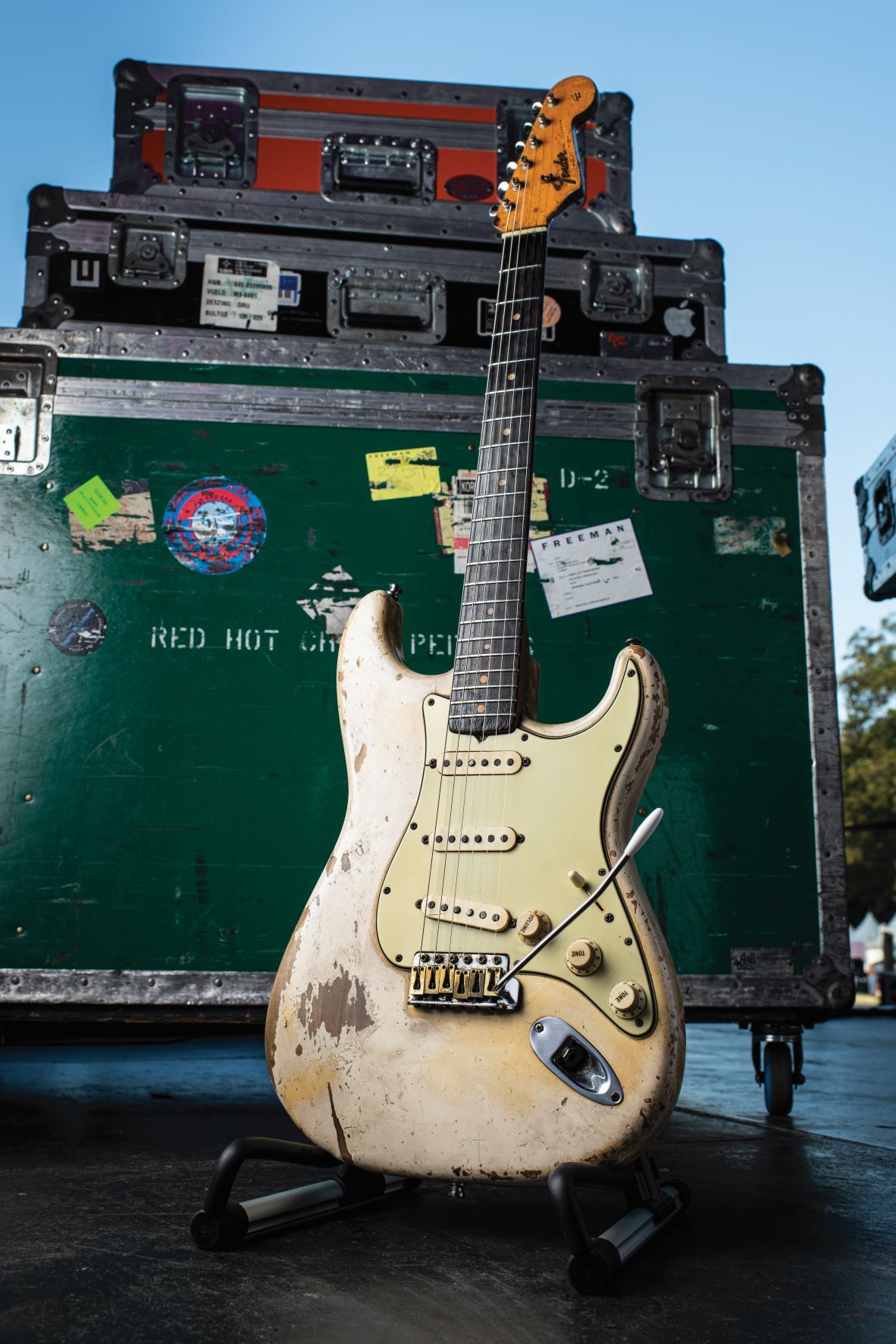 John Frusciante's 1964 Olympic White Fender Stratocaster