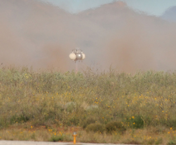 Lunar Lander Rocket Runs Into Touchdown Troubles