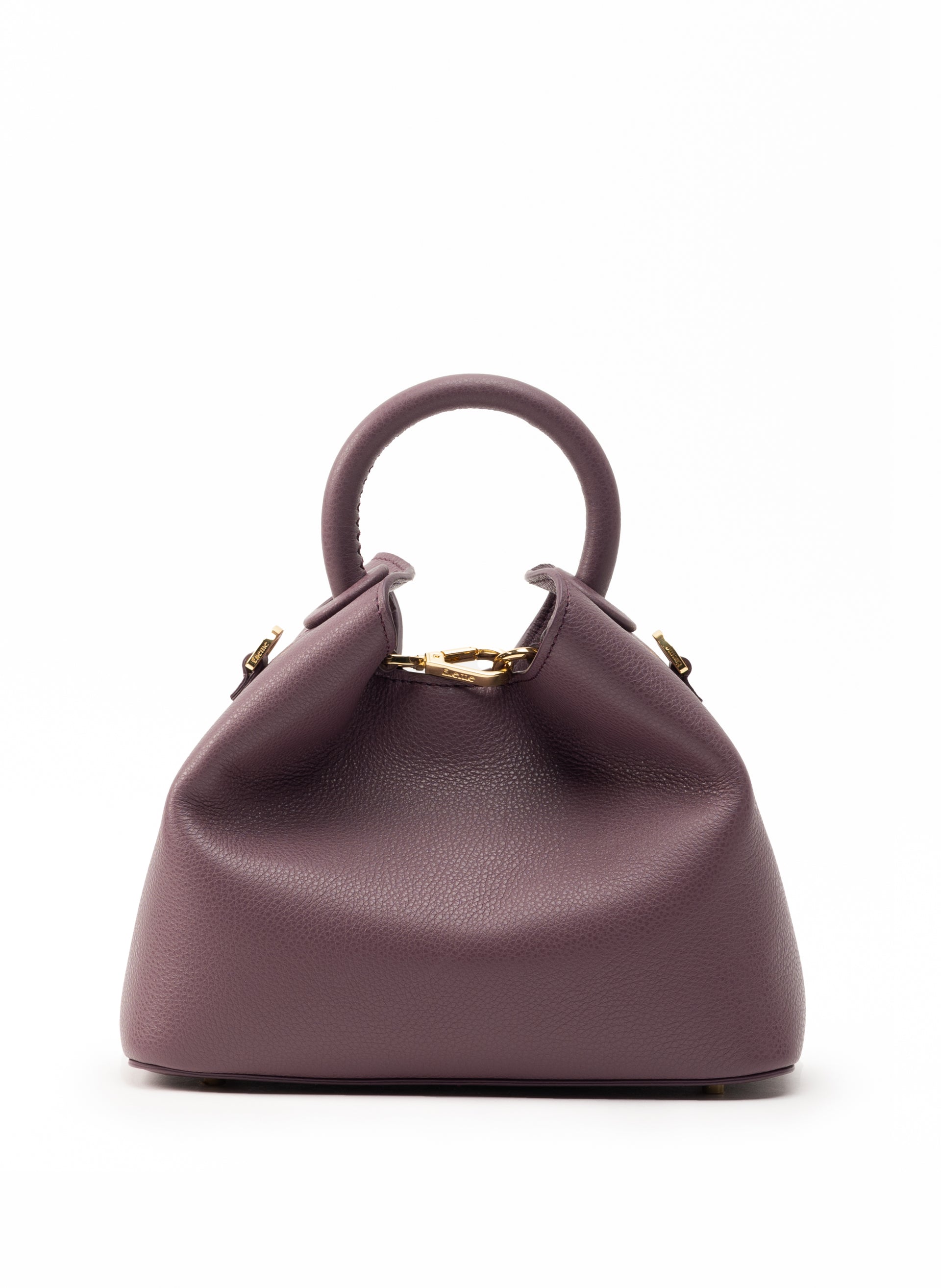 Baozi Pebbled Leather Blackberry