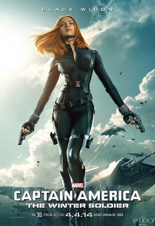 Captain America: The Winter Soldier Black Widow poster
