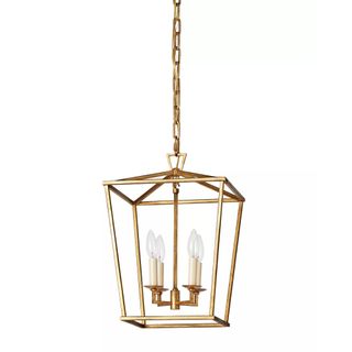 serena and lily gold ceiling light