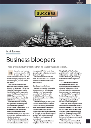 Business bloopers - The Business Briefing - IT Pro