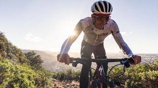 Christopher Blevins riding Specialized's Epic World Cup bike