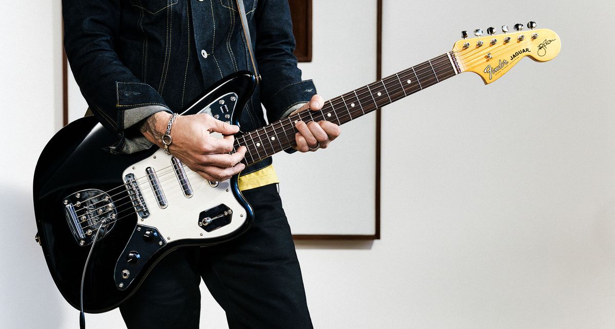 Fender Johnny Marr Signature Special Jaguar: the new limited edition signature offset features a trio of custom-wound lipstick single-coil pickups for a fresh twist on the model.