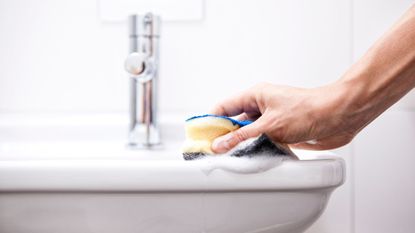 How to Clean Water Marks in Your Bathroom