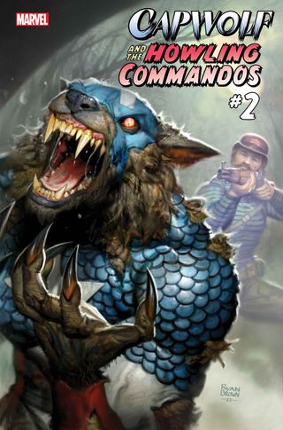 Capwolf and the Howling Commandos #2 cover art