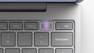 Microsoft Surface Laptop Go power button