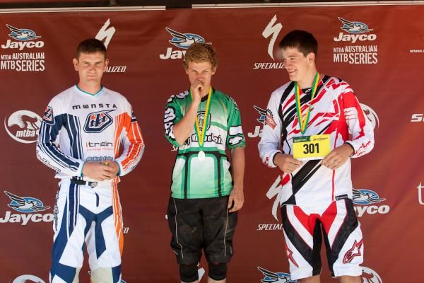 Expert men's podium
