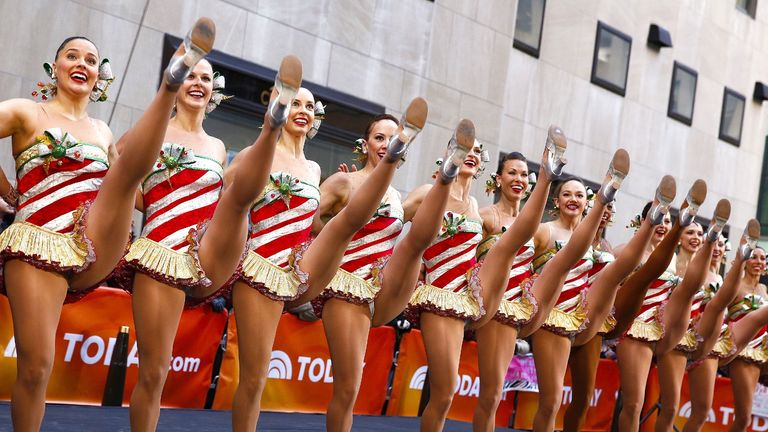 The New York Radio City Rockettes