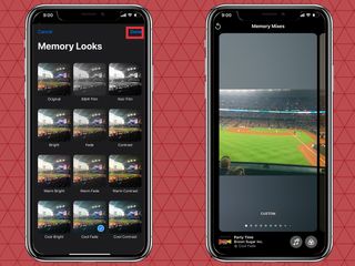 How to finish editing your memory in iOS 15 Photos