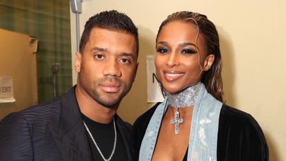 Russell Wilson and Ciara go on their first post-baby date. 