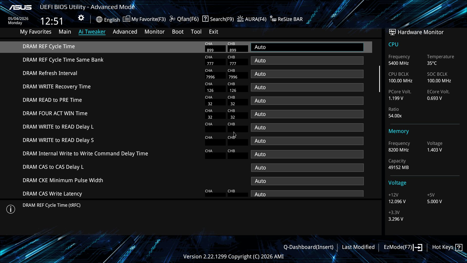 Firmware, Software and Test System - Asus Prime Z890-P Wifi