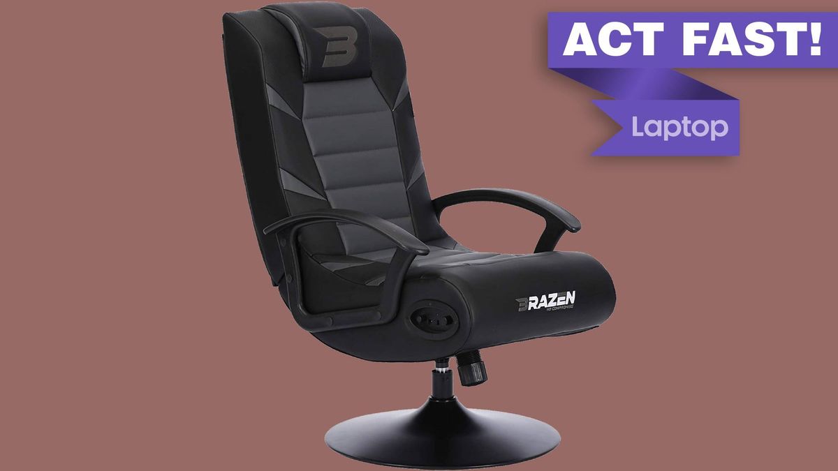 Brazen gaming 2025 chair with speakers