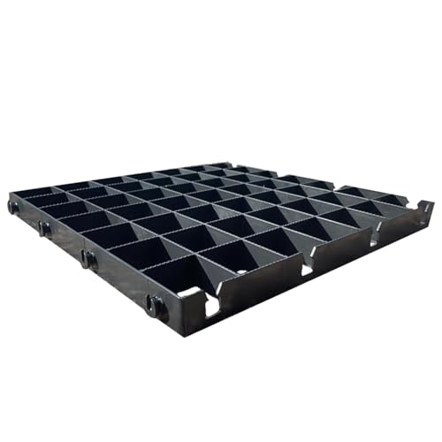 Ecodeck Gravel Grids for Driveway X16 (4m&amp;sup2;) | Heavy-Duty Plastic Shed Base Gravel Grid for Driveways, Parking &amp;amp; Paths | Made in Uk | Eco-Friendly, Permeable Shed Base &amp;amp; Ground Stability Gravel Grids
