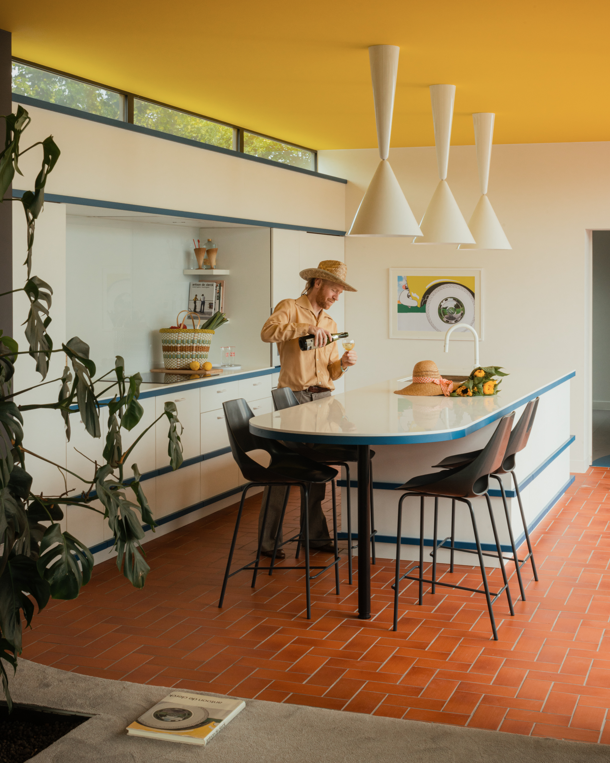 Painter's House midcentury Belgium