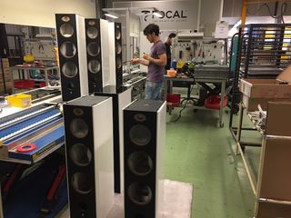 Focal Aria 948 assembly line