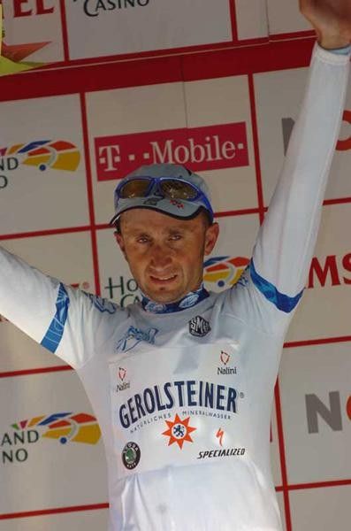 New ProTour leader Davide Rebellin (Gerolsteiner).