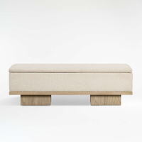 Brighton Upholstered Bench | $999 at Crate &amp; Barrel