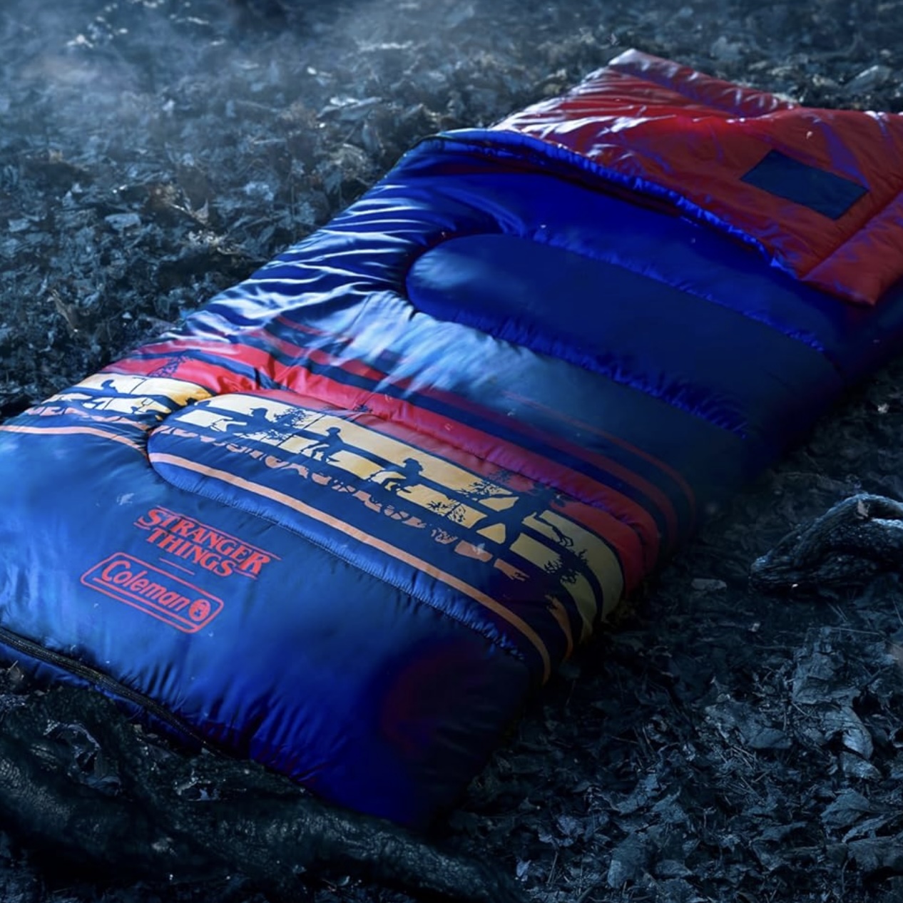 Coleman-branded Stranger Things sleeping bag
