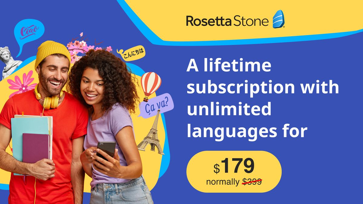 Save up to 50% on Rosetta Stone and get unlimited access to 25 ...