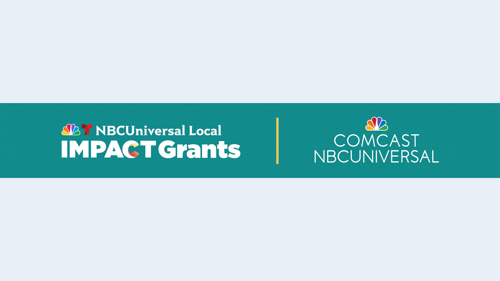 NBCUniversal Local  impact grants logo