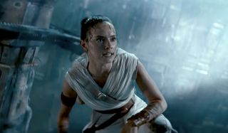 Star Wars: The Rise of Skywalker Rey in the wreckage of the second Death Star
