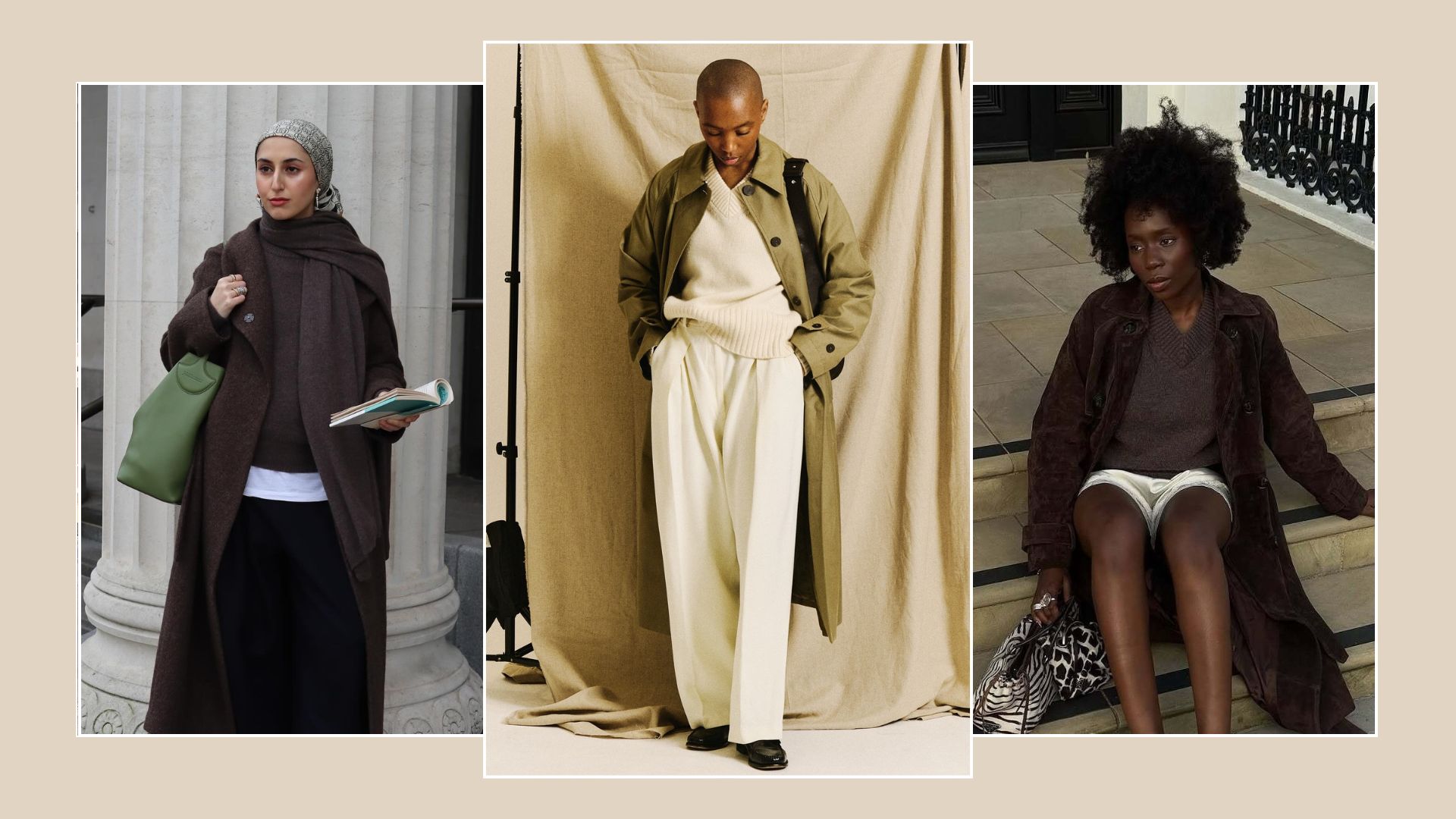 Three women wear jumpers from Rise &amp; Fall