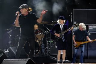AC/DC on stage at Power Trip