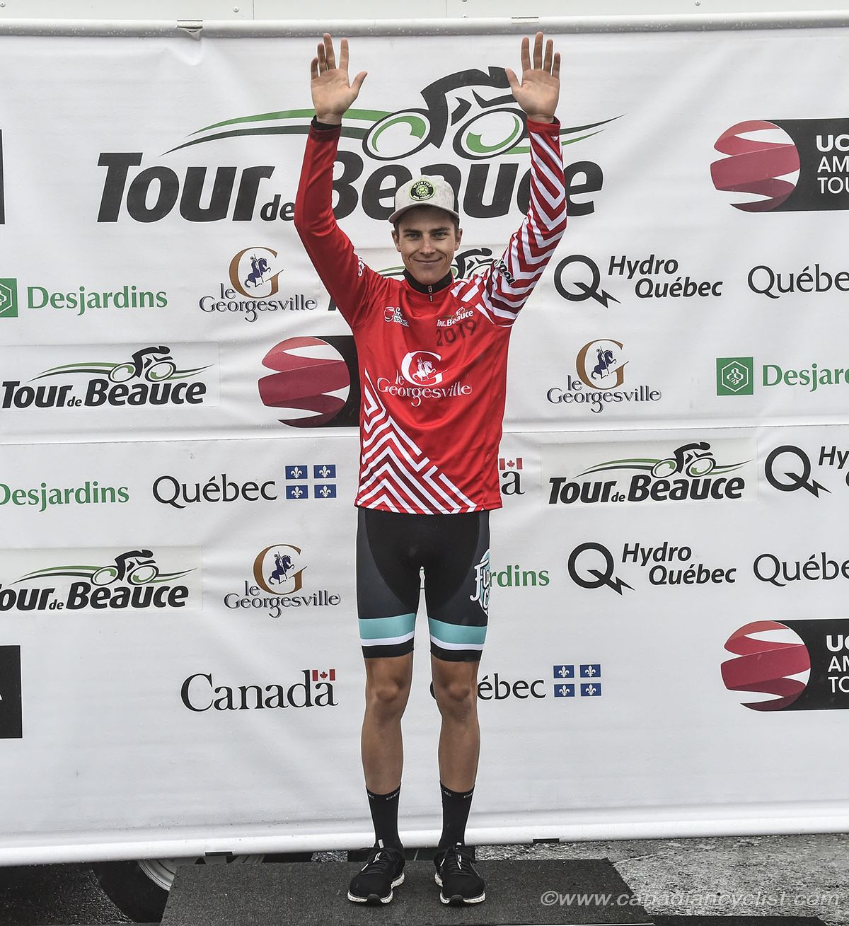 Tour de Beauce Best Young rider Red Jersey - Nicolas Zukowsky (Floyd's Pro Cycling Team)