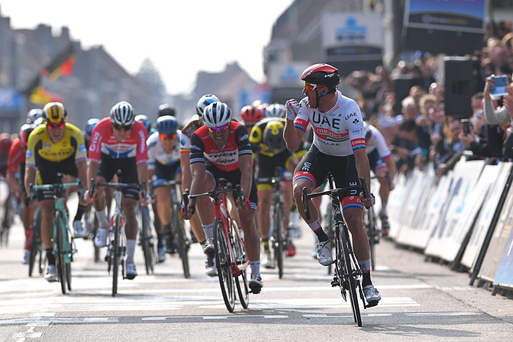 Alexander Kristoff (UAE Team Emirates) wins Gent-Wevelgem